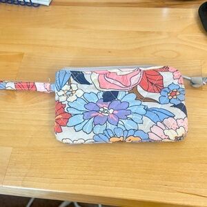 Floral Wristlet Clutch